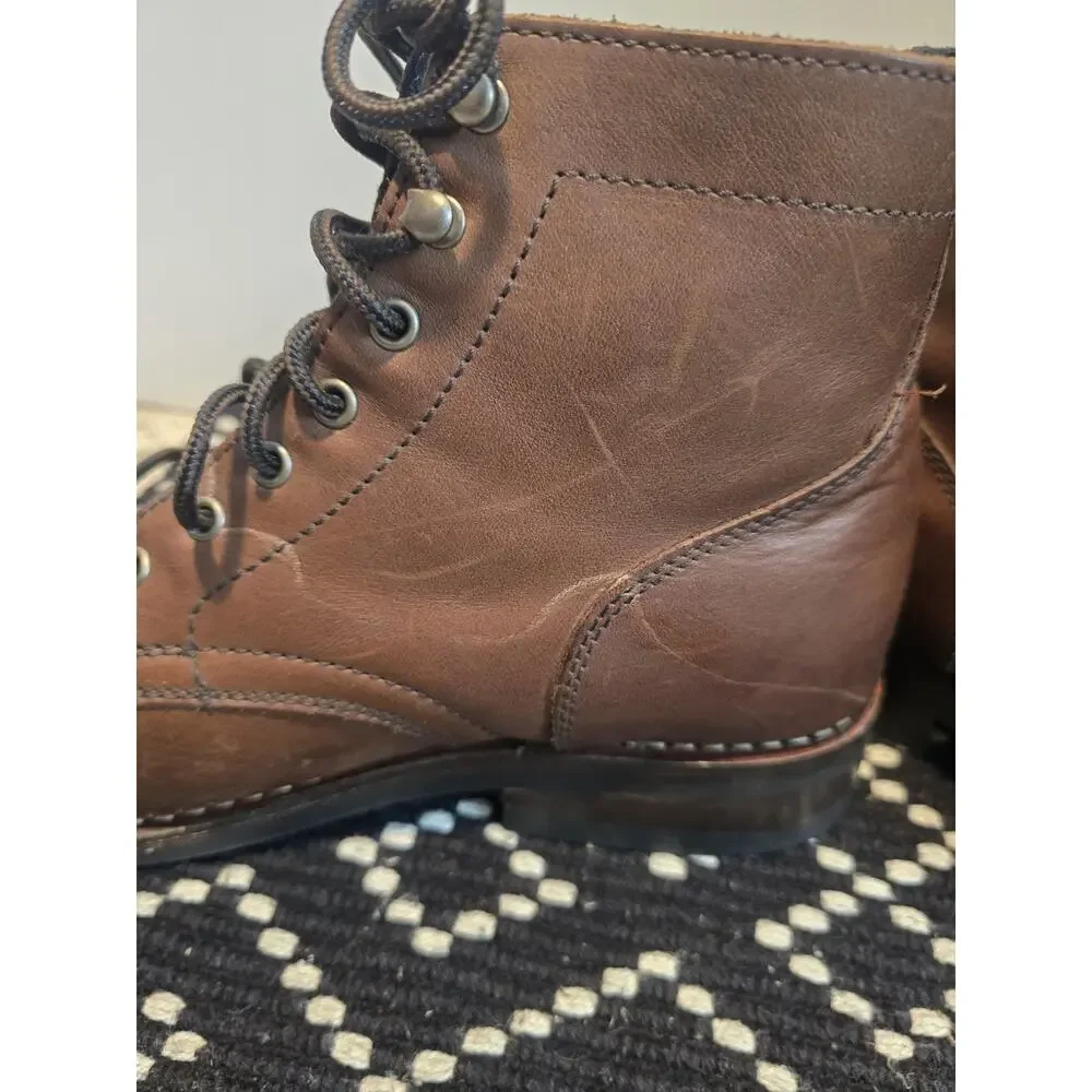 Thursday Everyday Boots Mens Size 9.5 Brown Dress Dressy Small Batch Handmade